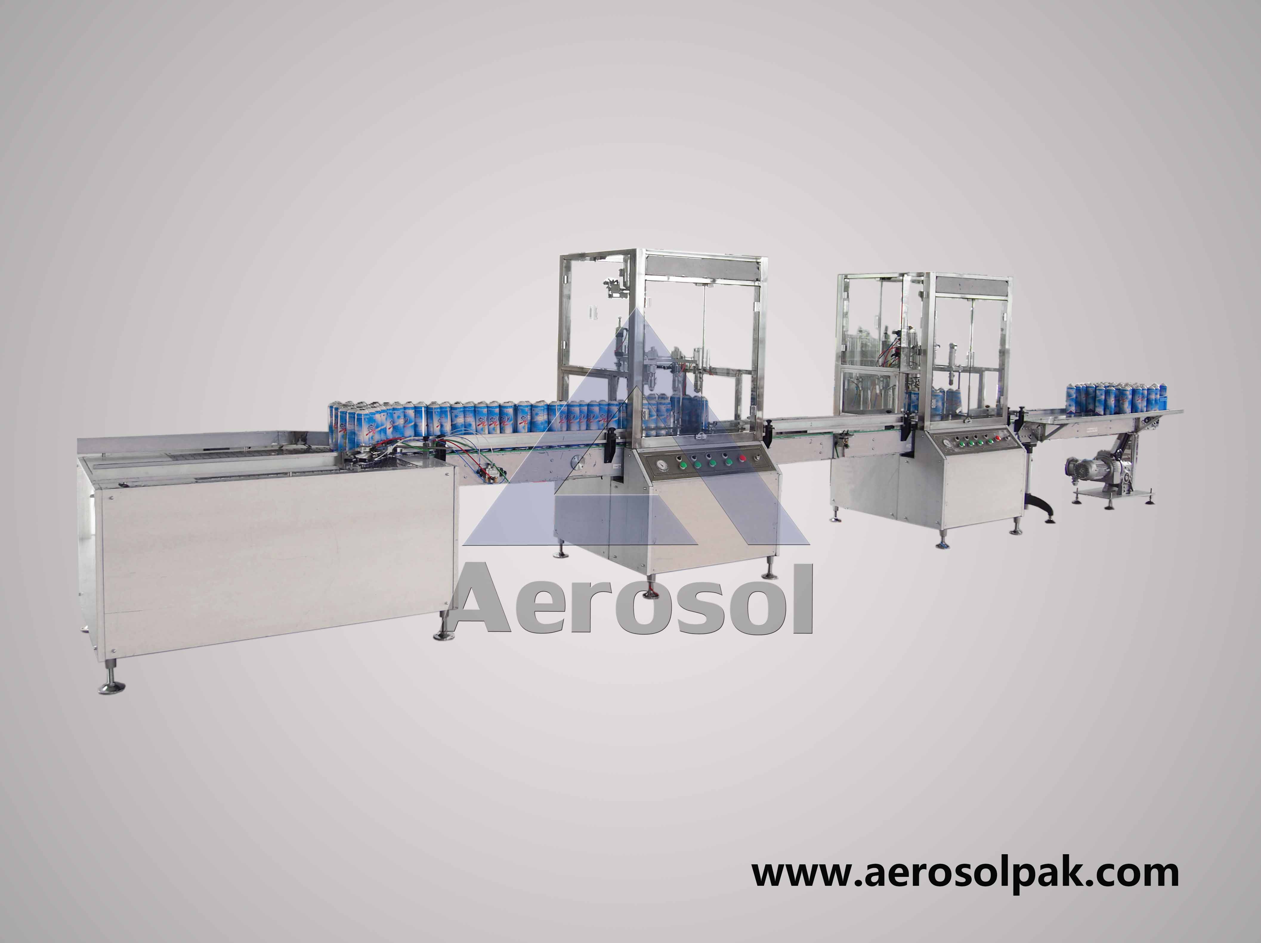 AF-50A Automatic Aerosol Filling Machine