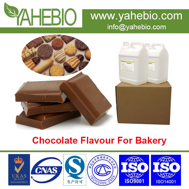 High concentrate, chocolate flavor for bakery product