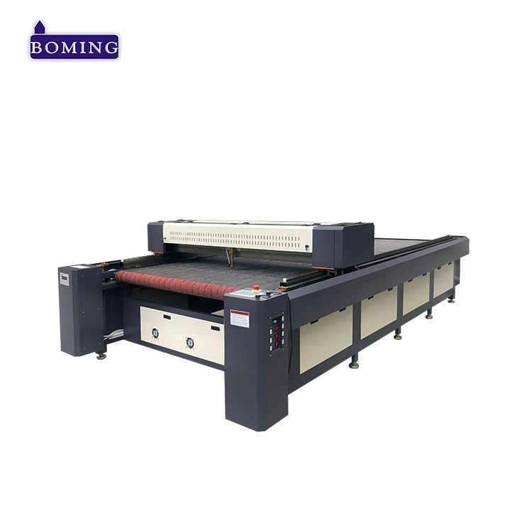 auto feeding co2 laser cutting bed machine