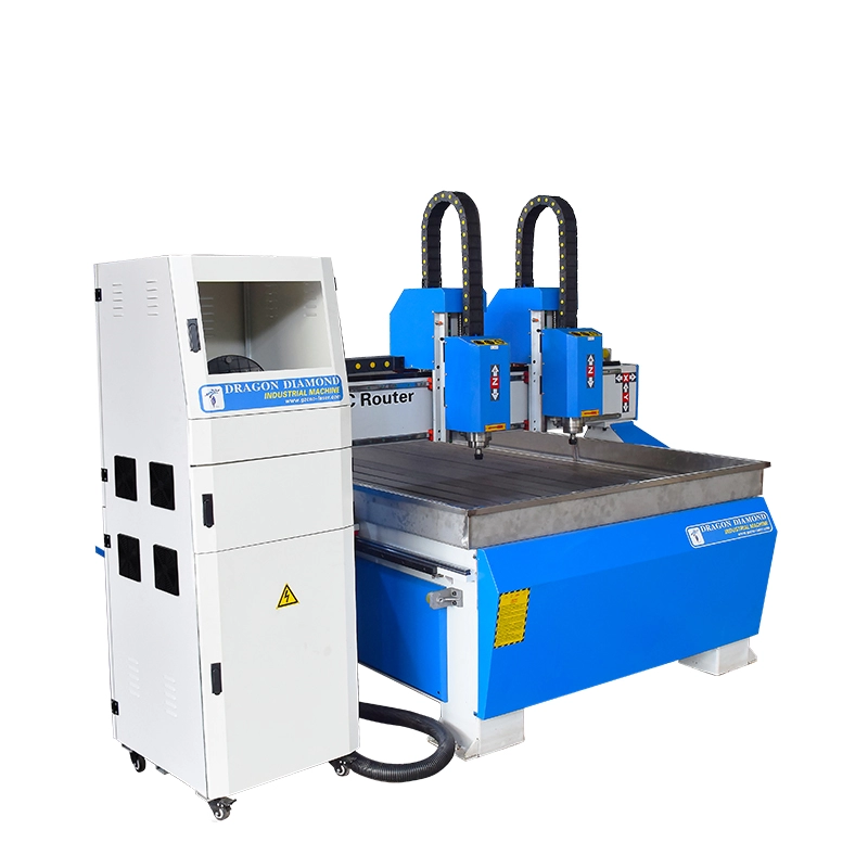 Double Heads Stone Metal Engraving Machines