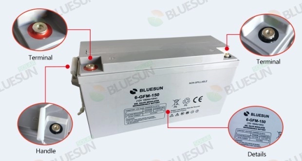 Deep Cycle Solar Battery Wholesale for Solar System