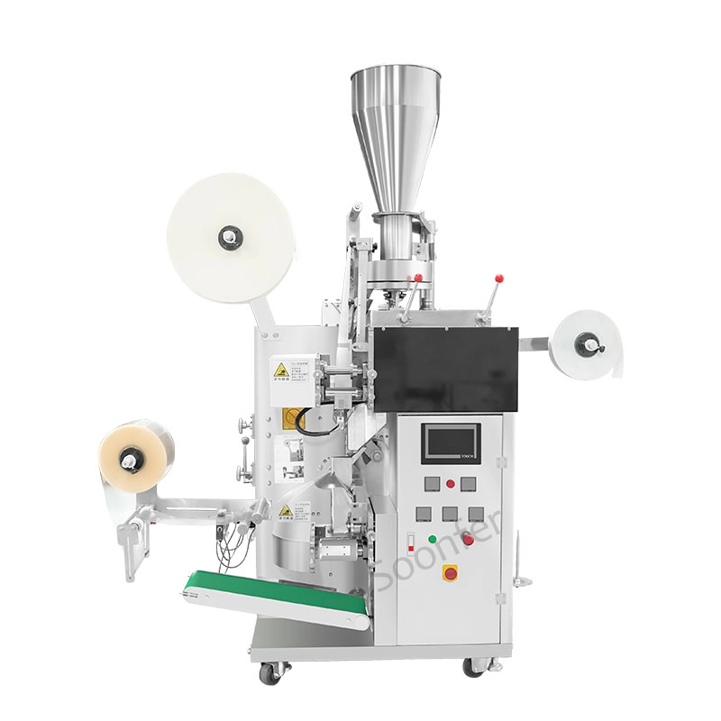 High speed fully automatic filter paper small sachets green tea bag packing machine price