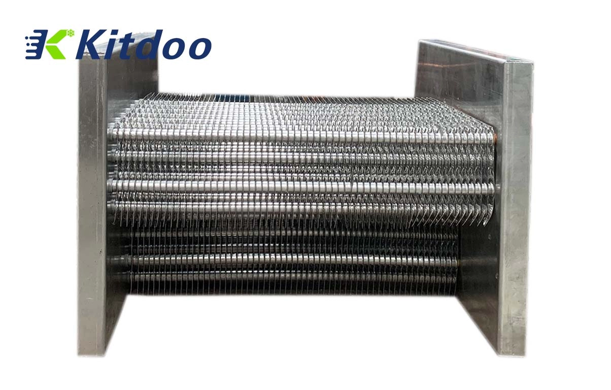 Customized heat exchangers for freezers and freezer cars