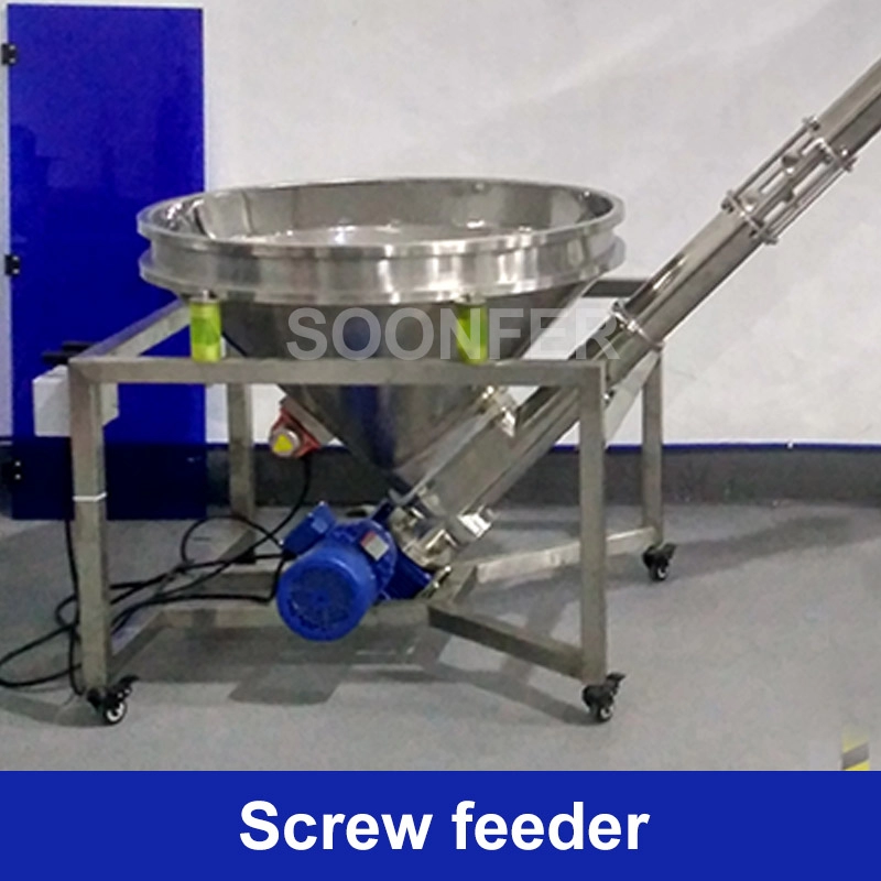 Semi automatic manual auger glass bottle dry spices flour milk coffee powder filling machine