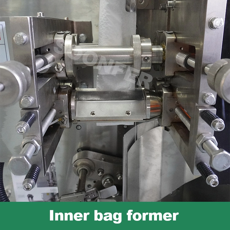 Automatic small green tea powder bag pouch sachet packaging machine