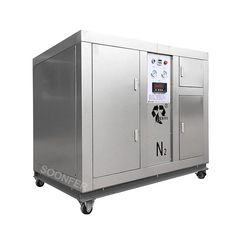 Automatic small liquid food filling nitrogen gas machine