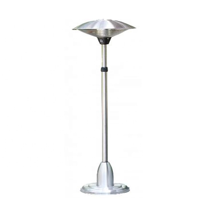 Stainless Aluminum Floor Standing Umbrella Shape Electric Patio Heater