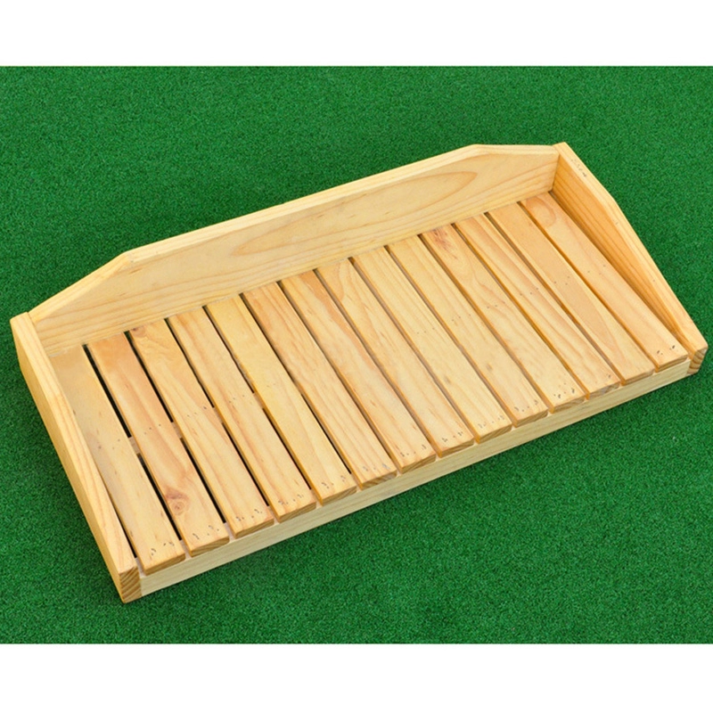 Golf solid wood ball box/holder
