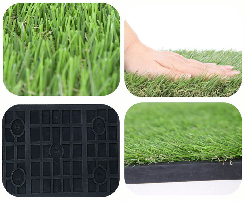 Golf single color long grass rubber hitting mat