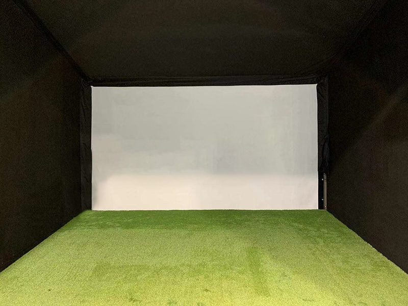 double-layer black-edged golf screen