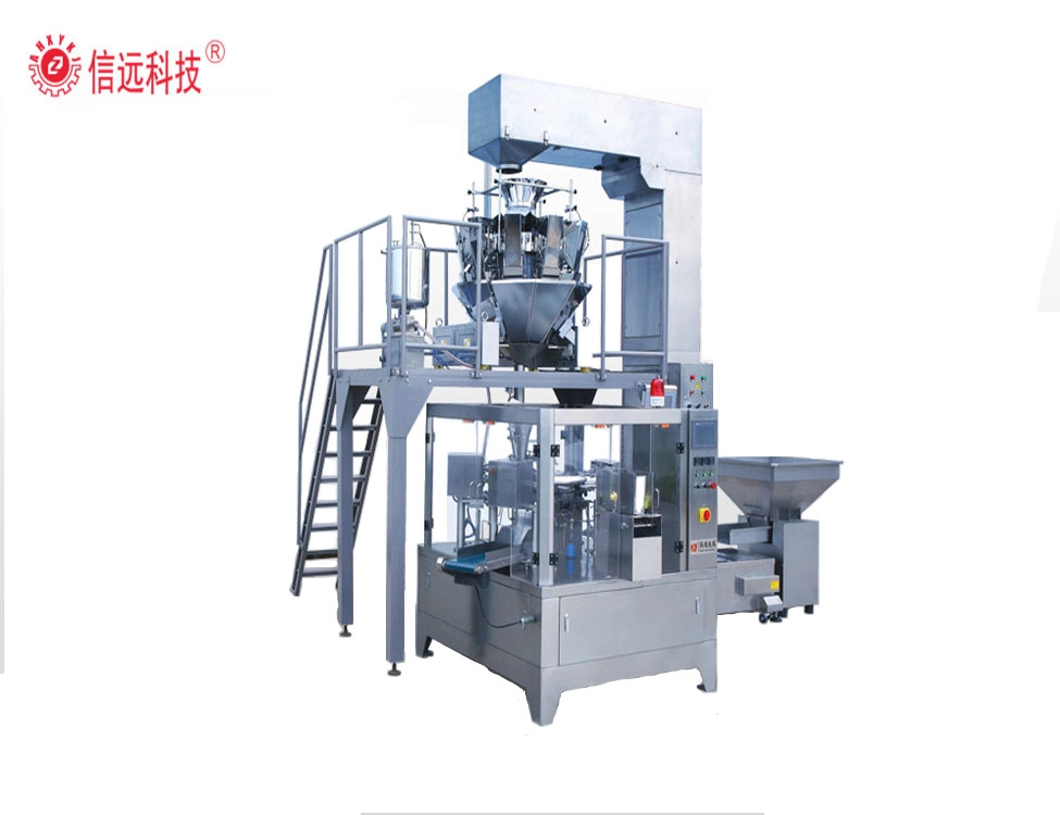 Premade doypack bag rotary granule pouch packing machine