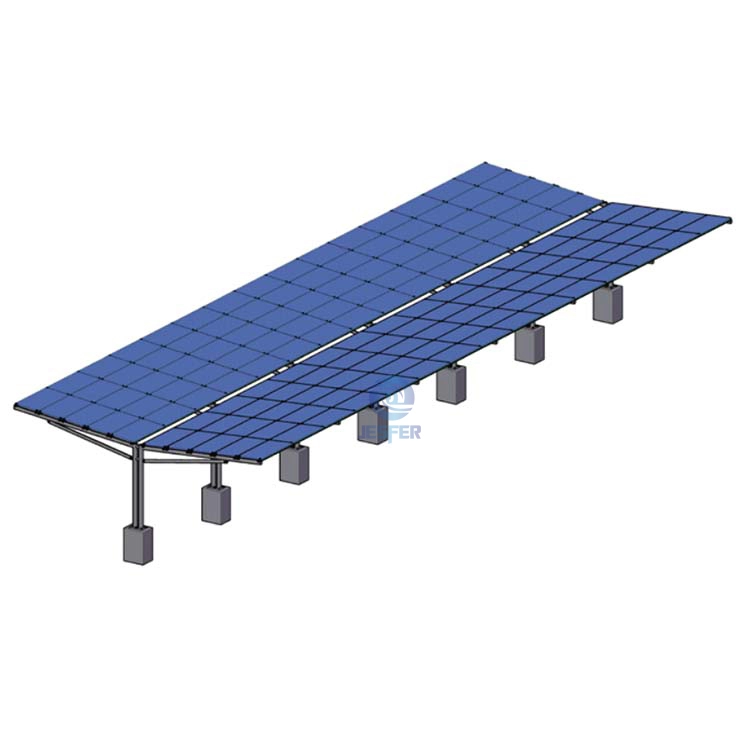 Y Type Galvanized Steel Solar Carport Garages Solar Mounting System