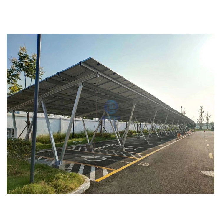 Conventional Garages W Type Canopies Solar Carport Mounting system