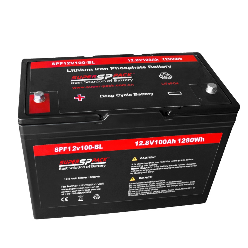 Deep Cycle LiFePO4 Battery 12.8V 100Ah with Inbuilt BMS