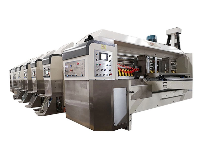 China Corrugated Cardboard Box Printing Machine Plant