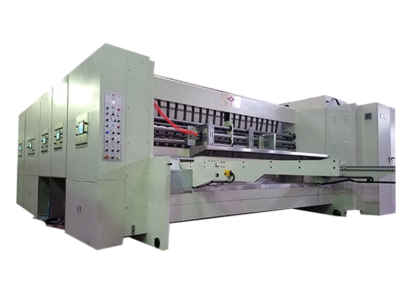 Fully Automatic Corrugated Box Flexo Printing Slotting Die Cutting Machine