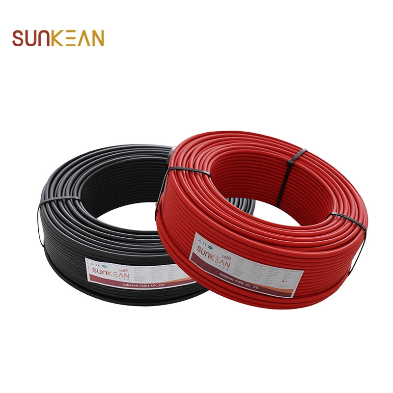 CPR certified 6mm2 H1Z2Z2-K solar cable for solar system