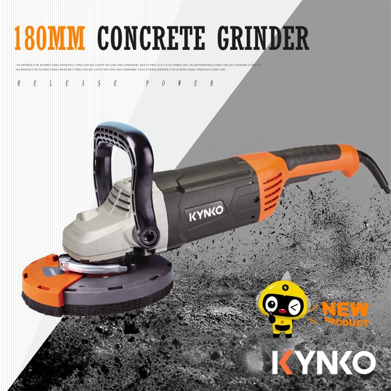 180mm 7 inch heavy duty Dust-free Concrete Grinder