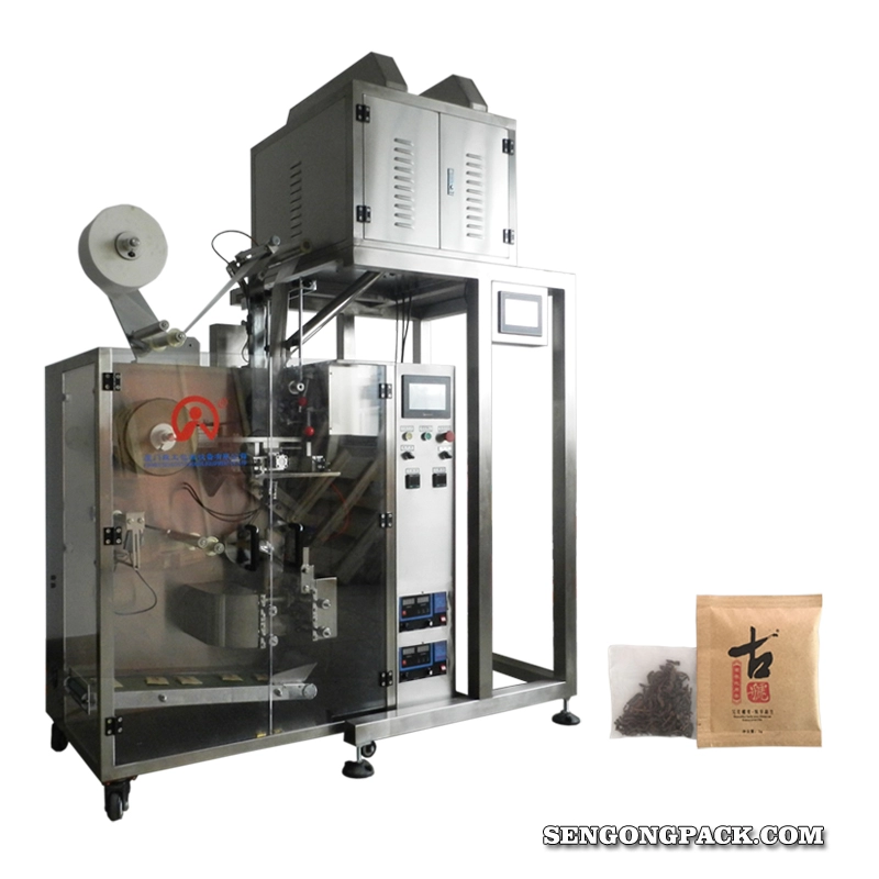 C23DX Flat Nylon Tea Bag Packing Machine with Outer Envelope