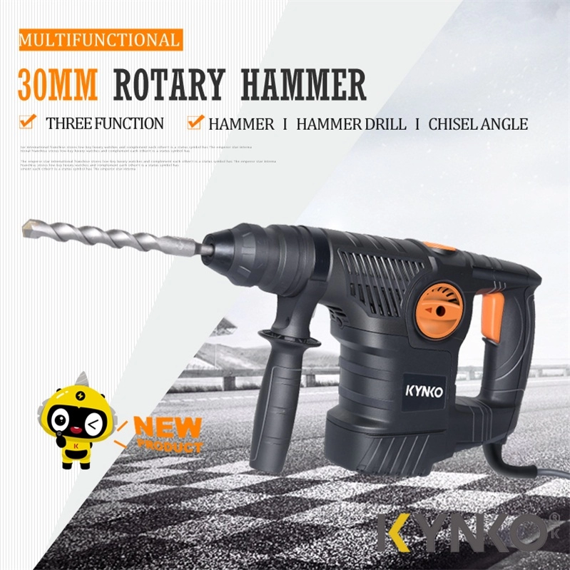Powerful 2 function 30mm Rotary Hammer