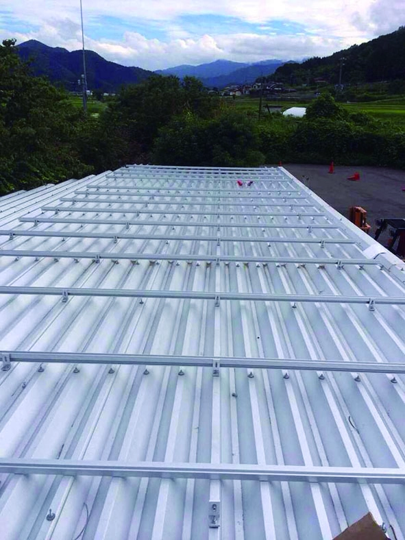 Solar Energy Roof Aluminum Mounting Rails