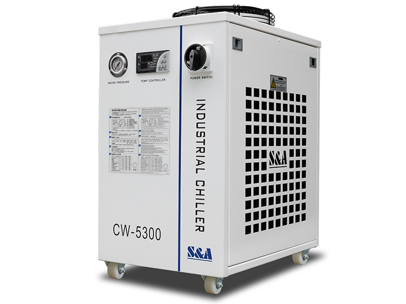 Refrigeration air cooled water chillers CW-5300 cooling capacity 1800W