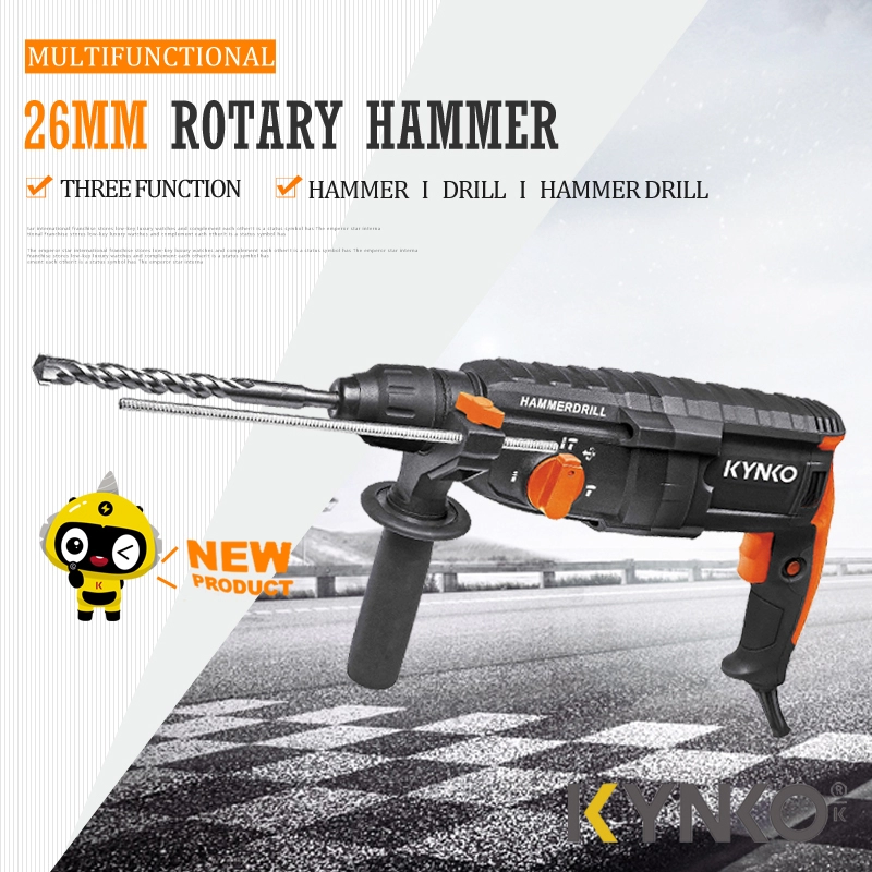 26mm Professional 3-mode Light Rotary Hammer