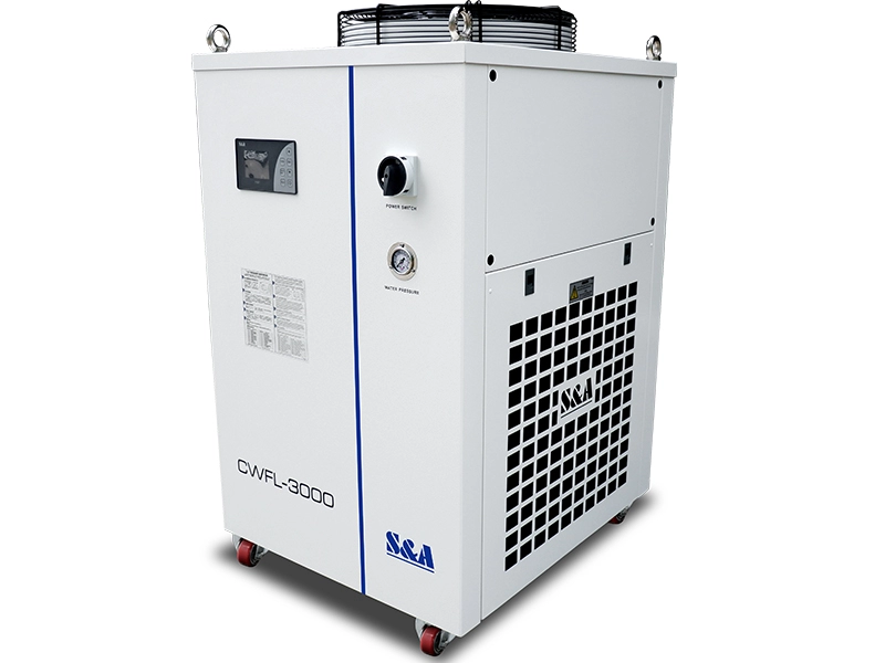 High power industrial water chillers CWFL-3000 for 3000W fiber lasers
