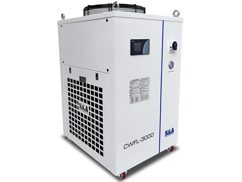 High power industrial water chillers CWFL-3000 for 3000W fiber lasers