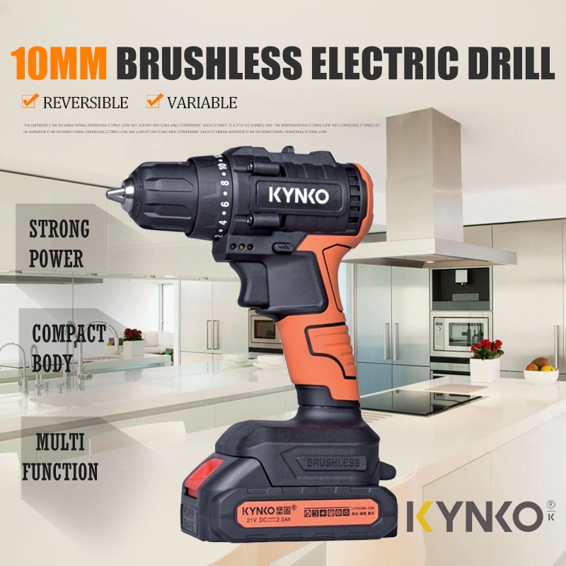 21V Brushless Compact 10mm Driver Drill