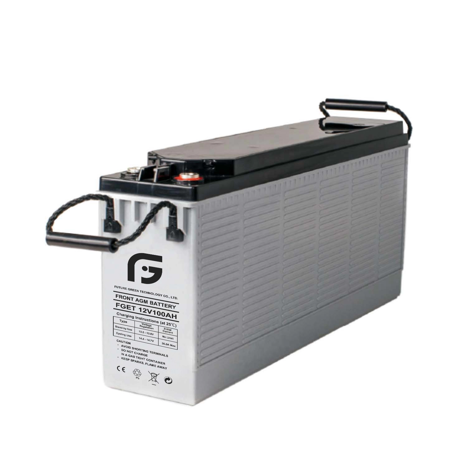 12V100ah Front Terminal Deep Cycle Accumulator Solar Inverter Battery