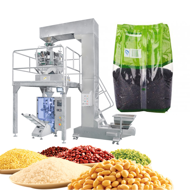 Multi-function Vertical Pea Soy Granule Weighing packaging machine