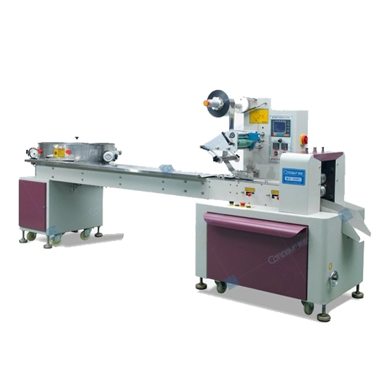 Multifunction Flow pack Candy packaging machine with date printer