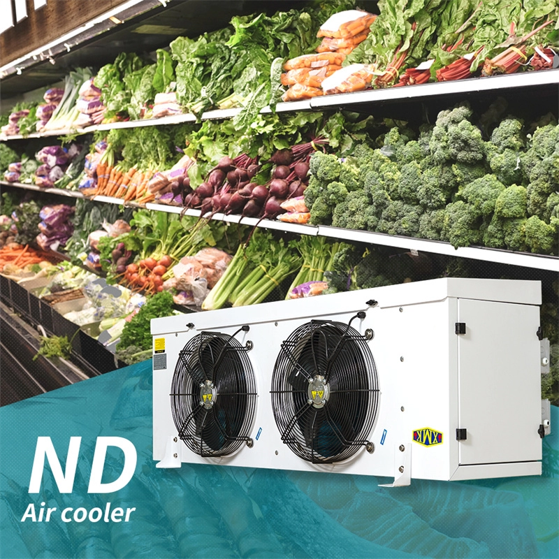 Potato storage room cooling system air cooler