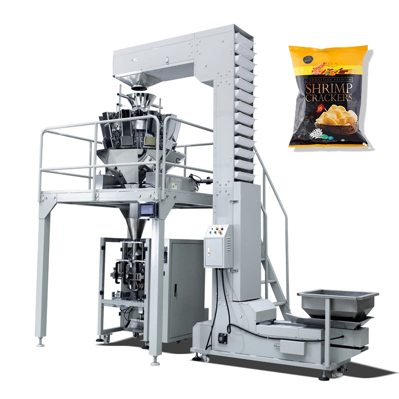 Multifunction Automatic weighing Popcorn Puffed Food Packaging Machine