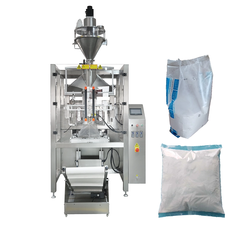Full Automatic 1000g Flour Packing Machine Pillow Bag Powder Packaging Machine