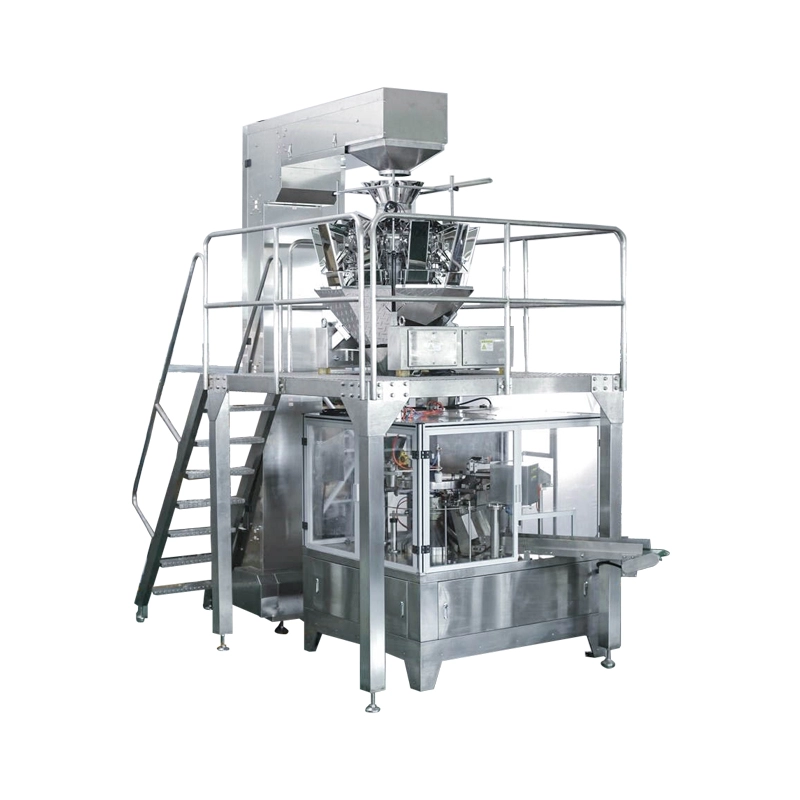 Automatic Snack Food Sunflower Seed Peanut Plastic Bag Packaging Sealing Bean Packing Machine