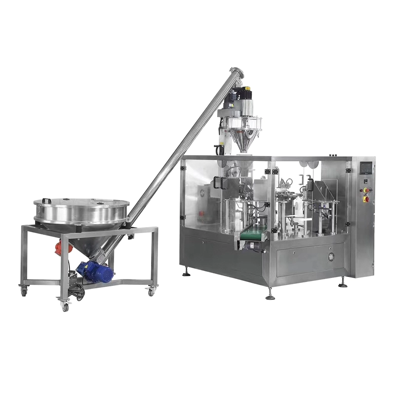 Automatic High accuracy Rotary Spices Glucose Cornstarch Chicken Powder packaging machine