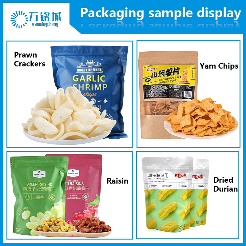 Automatic zipper doypack Rotary granule nuts pouch packaging machine