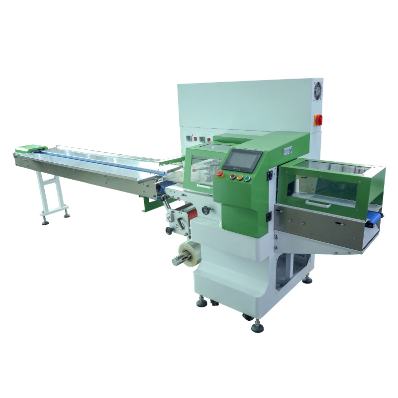 Automatic food energy bar, chocolate bar packaging machine and packaging line