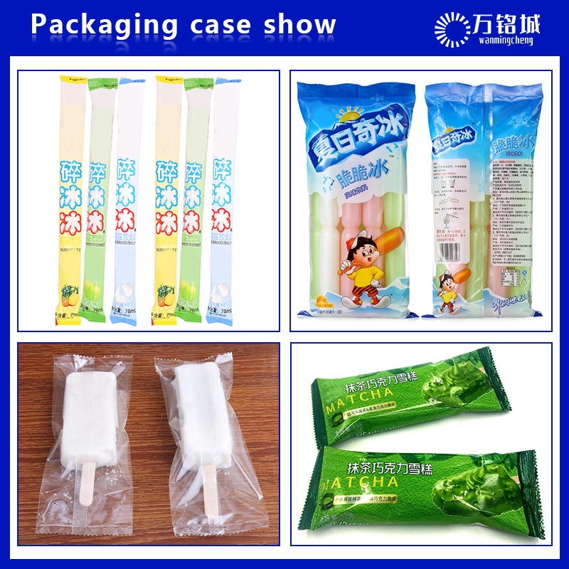 High speed ice lolly packaging machine Popsicle flow food packaging machine