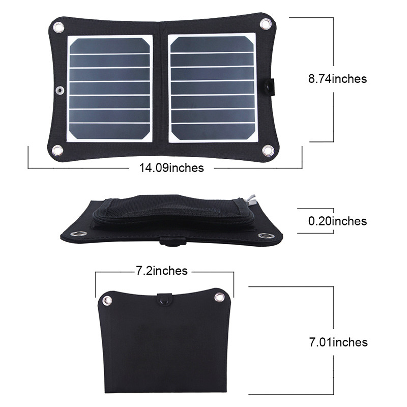 5V 1.4A Solar Chargers For Outdoor