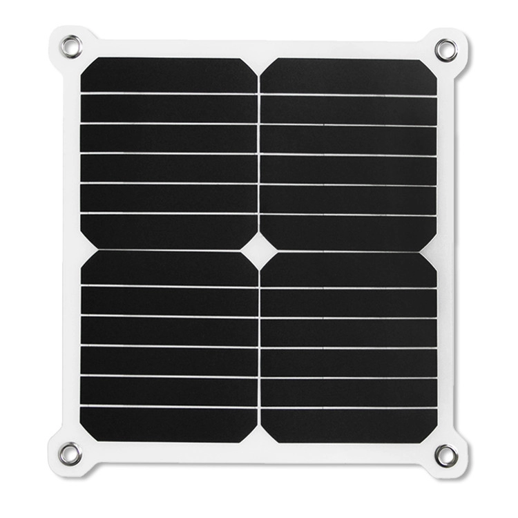 Portable USB solar panel chargers for camping