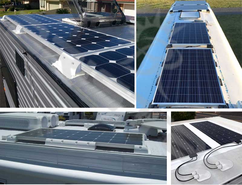 RV Solar Panel Mounting Kits