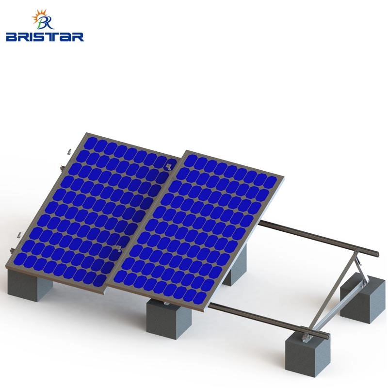 Adjustable Triangle Flat Roof Solar Mounting System