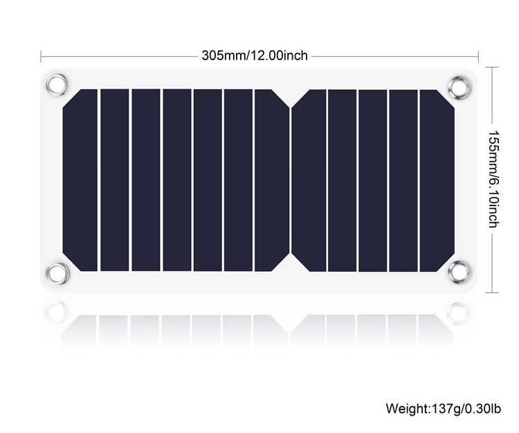 Flexible Solar Panel Battery Charger