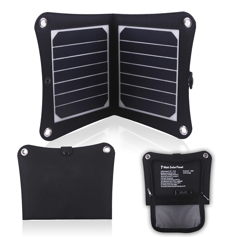 5V 1.4A Solar Chargers For Outdoor Activities