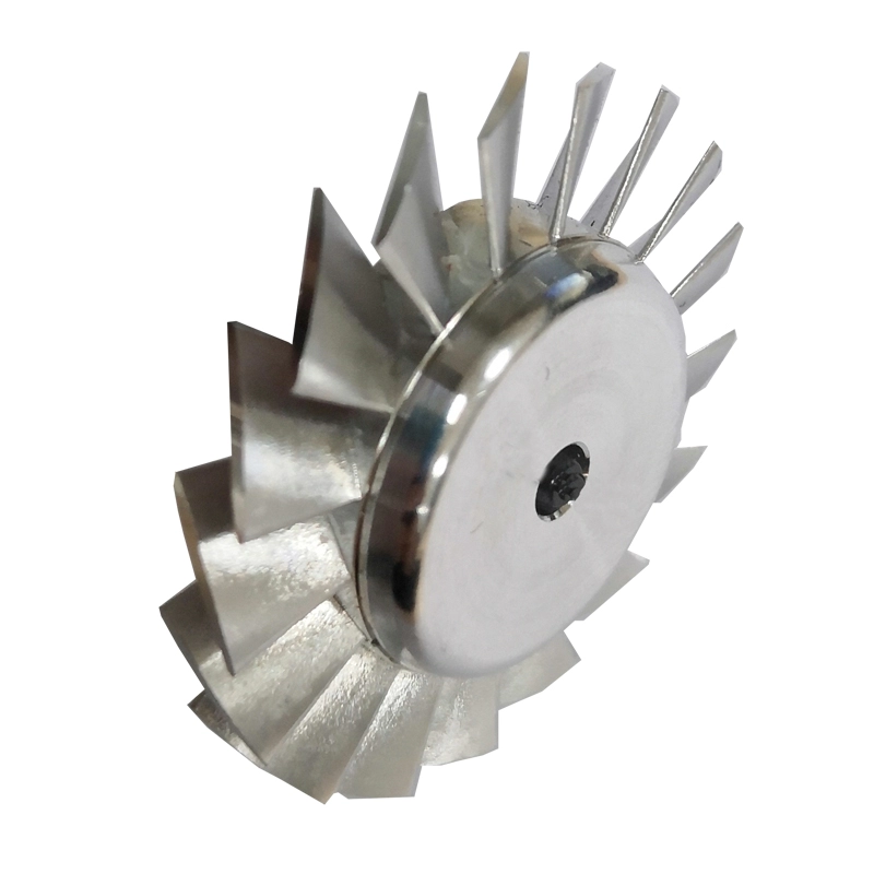 Household appliances aluminum parts processed by 6 axis turning-milling machine