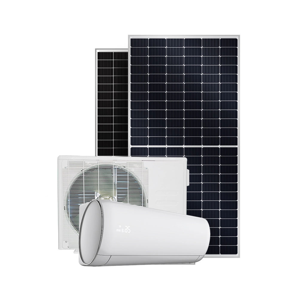 Hybrid Solar Panel Assisted Air Conditioning Mini Split Ac Unit HVAC System