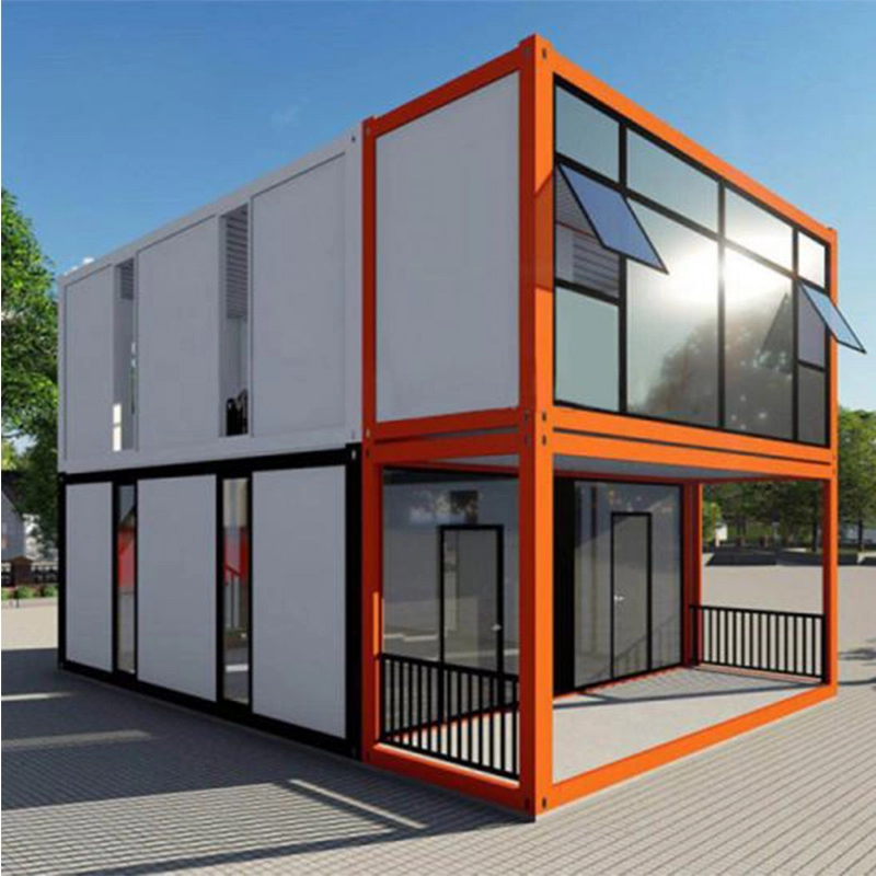 mobile prefabricated container house for living